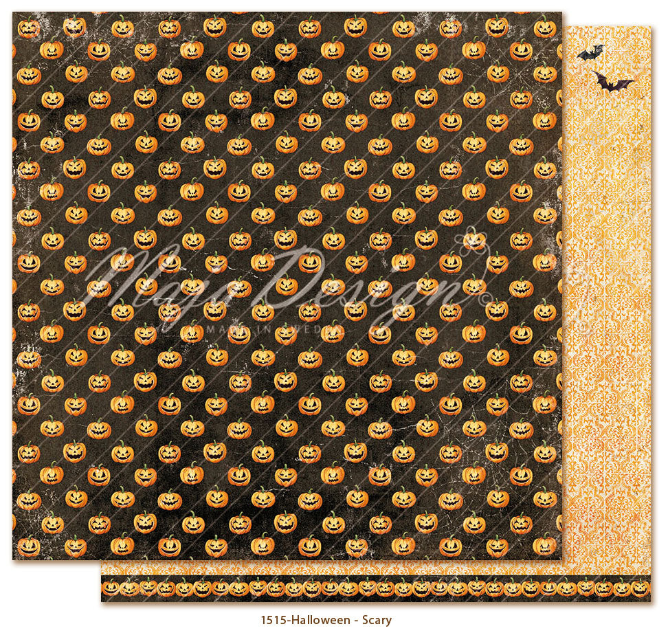 Maja Design - halloween - Collection Pack m/monochrome ark - 12 x 12"