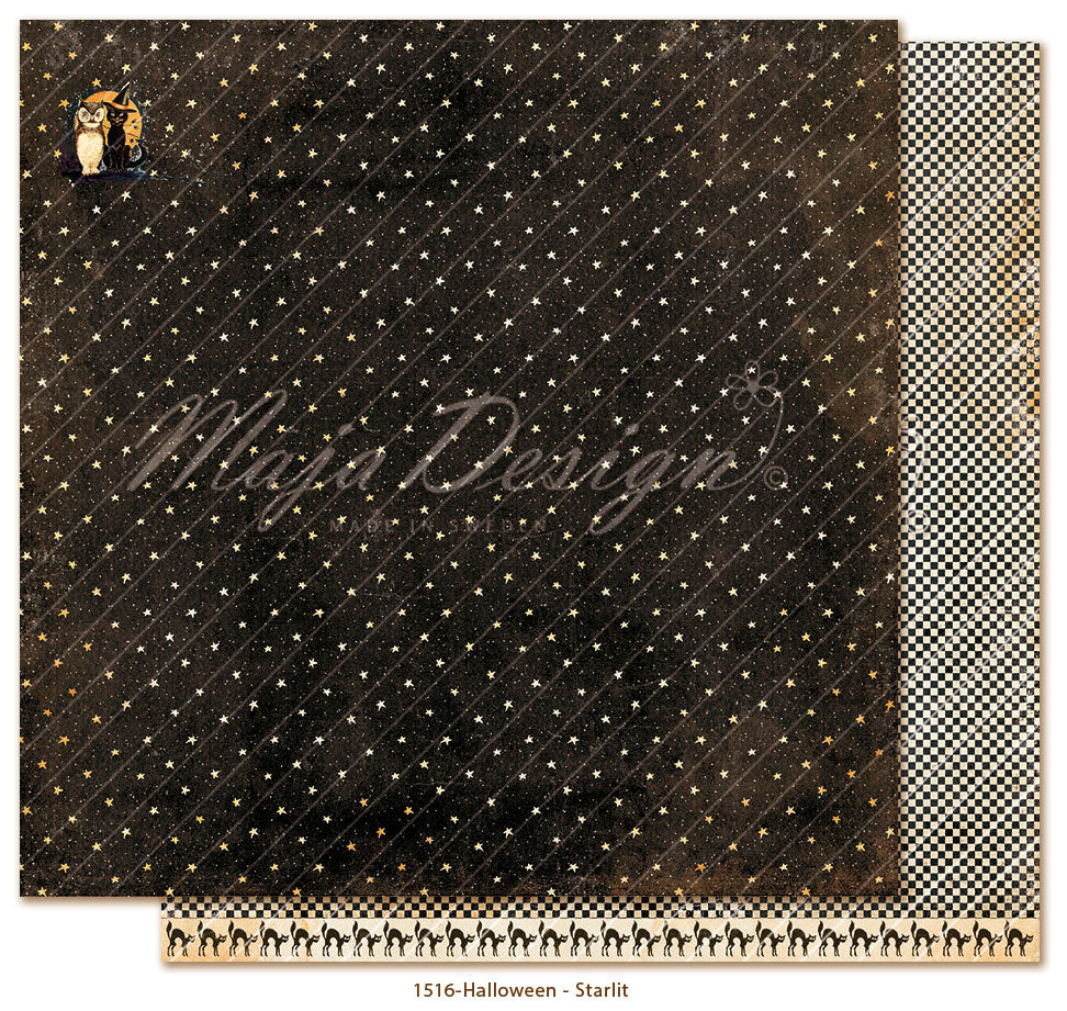 Maja Design - halloween - Collection Pack m/monochrome ark - 12 x 12"
