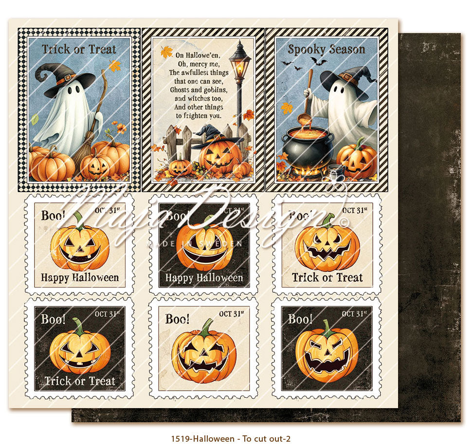 Maja Design - Halloween - Paper Pack - 6 x 6"
