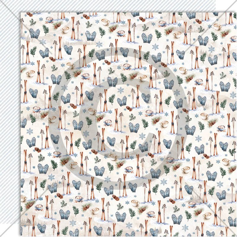 Papirdesign - Vinterglede - Hele kolleksjonen - 6 mønsterark