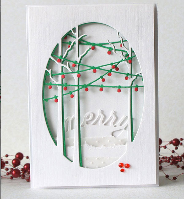 Memory Box: Woodland Oval