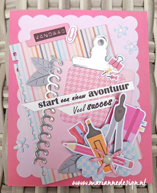 Marianne Design - Die Cuts - Ephemera - School days