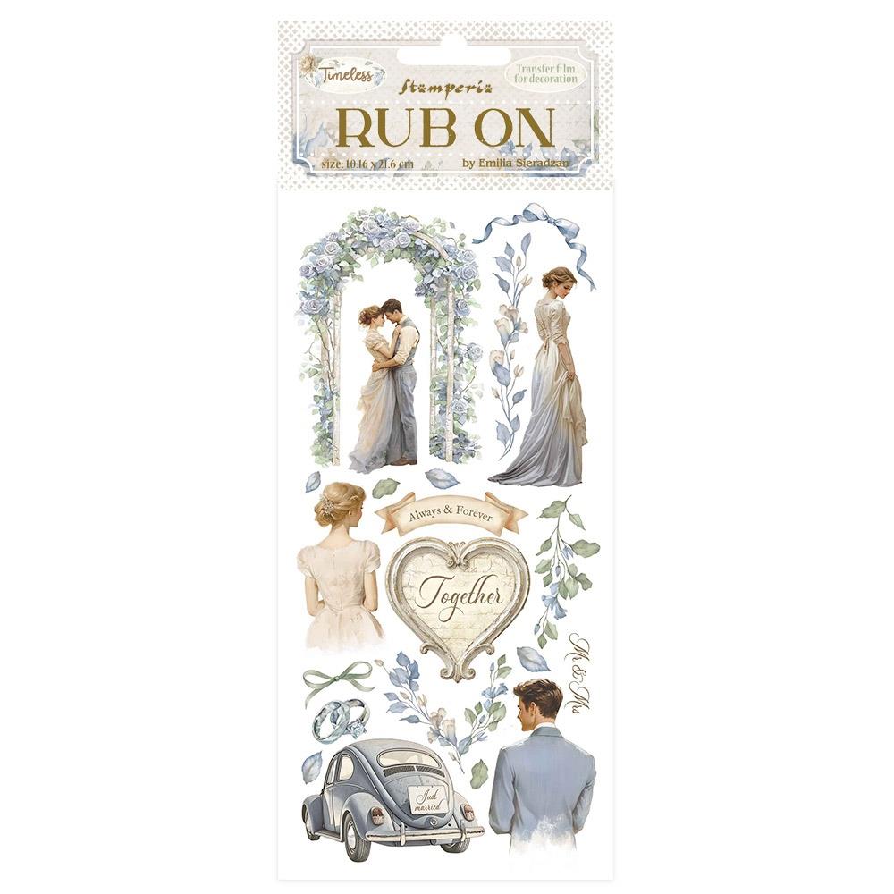 Stamperia - Rub Ons - Timeless - Wedding