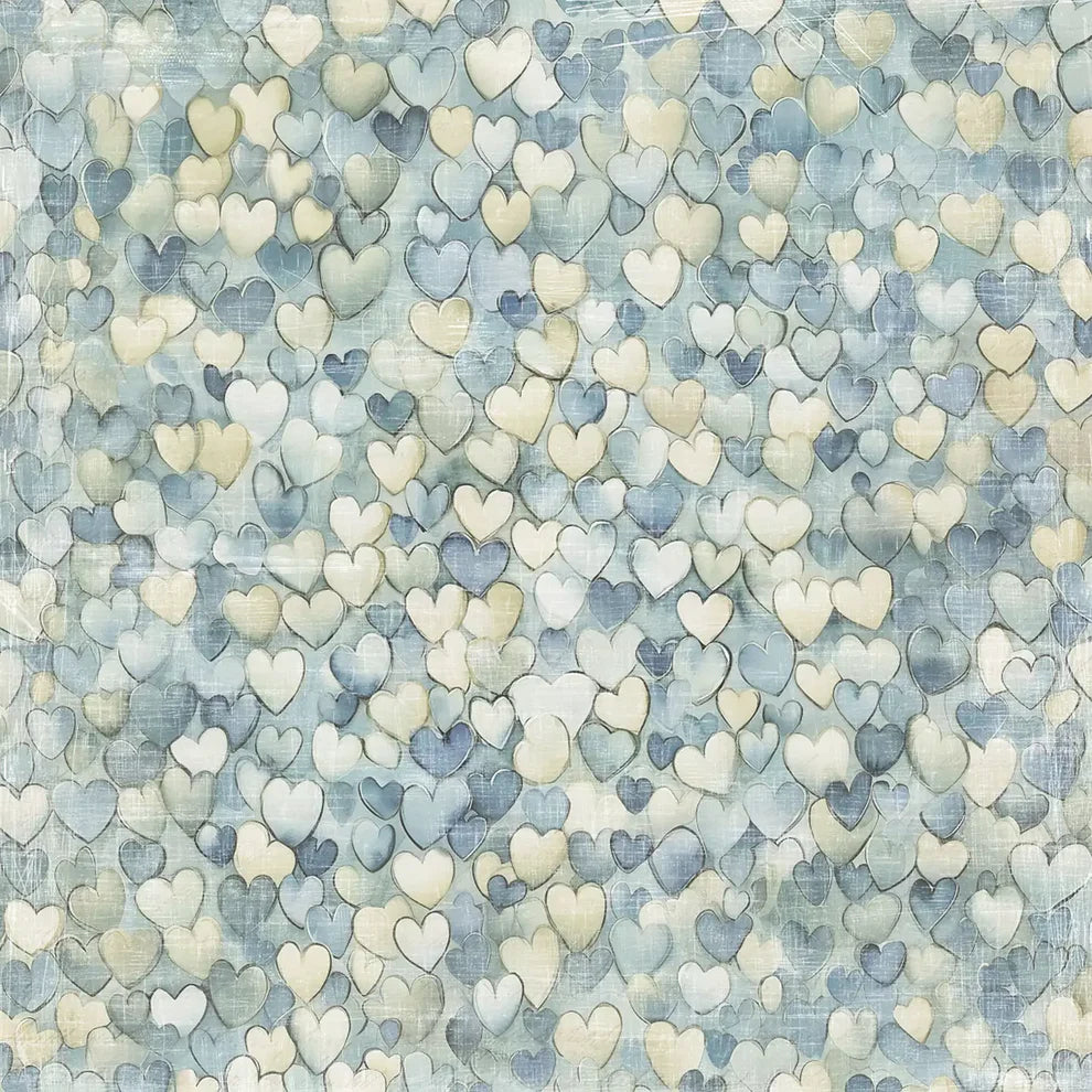 Reprint - Hip hip Hooray - Corner Roses - 12 x 12"