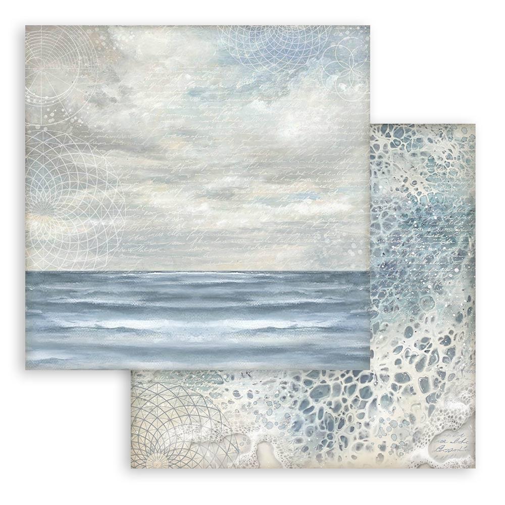 Stamperia - Silent Sea - Background Selection Paper Pad 8 x 8" (10ark)