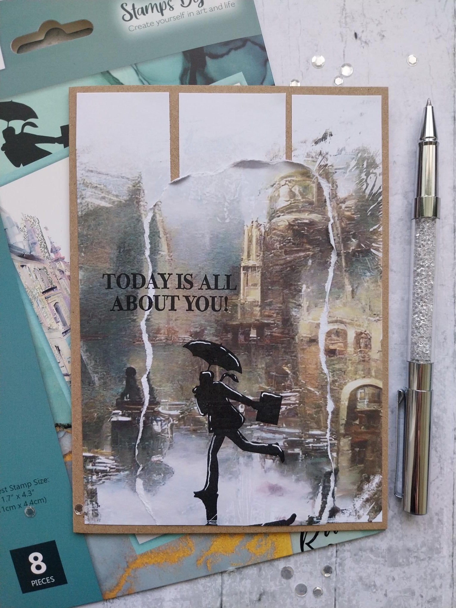 Stamps by me - Urban Life , Night - Paper Pack