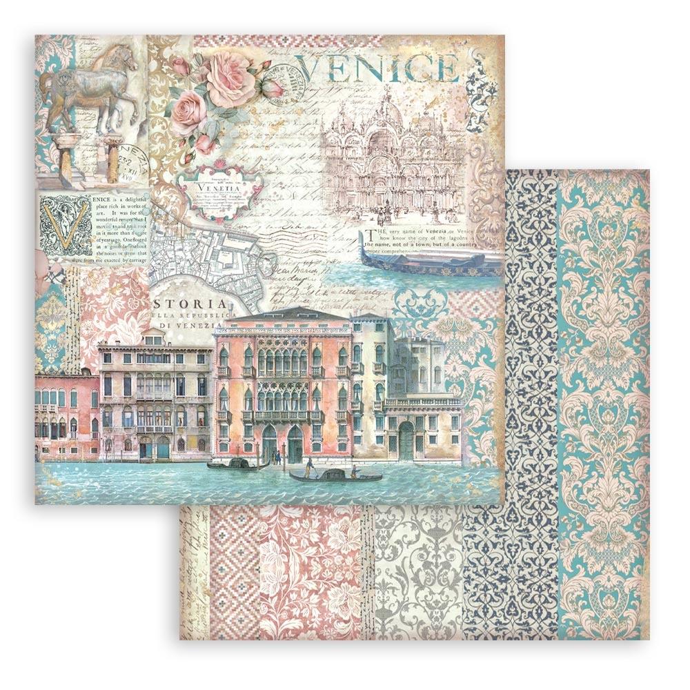 Stamperia - Venice City of Art - Paper Pack - 12" x 12"  (10 sheets)