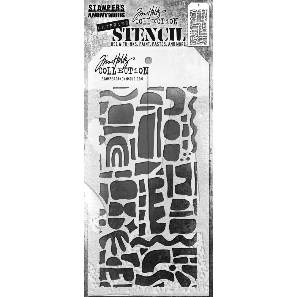 Tim Holtz -  Stencil - Cut Out Shapes 1