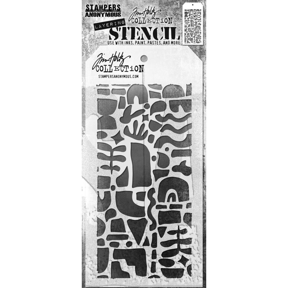 Tim Holtz -  Stencil - Cut Out Shapes 2