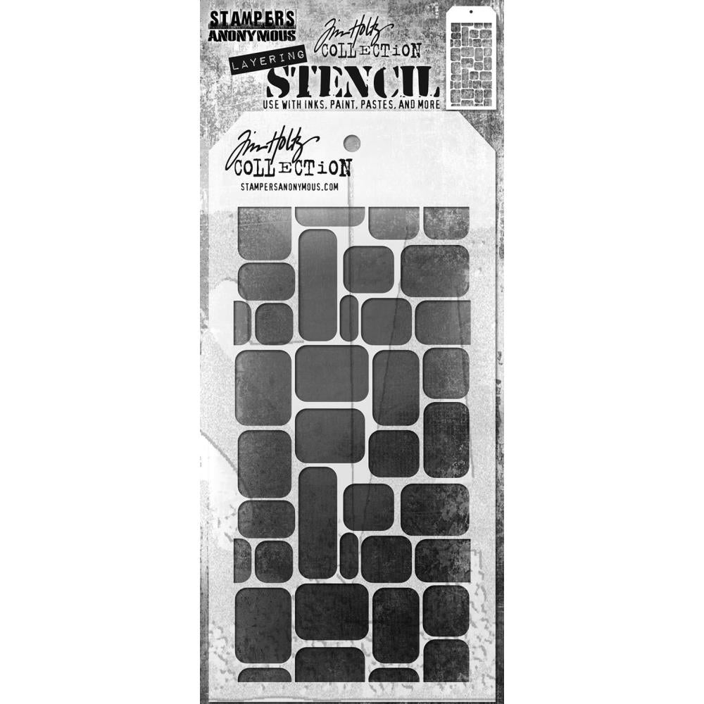 Tim Holtz -  Stencil - Labels