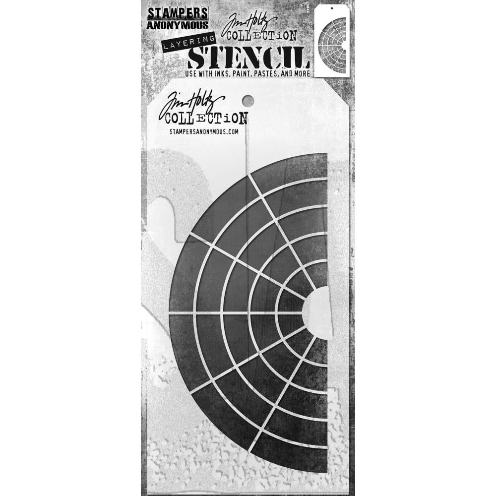 Tim Holtz -  Stencil - Wheel