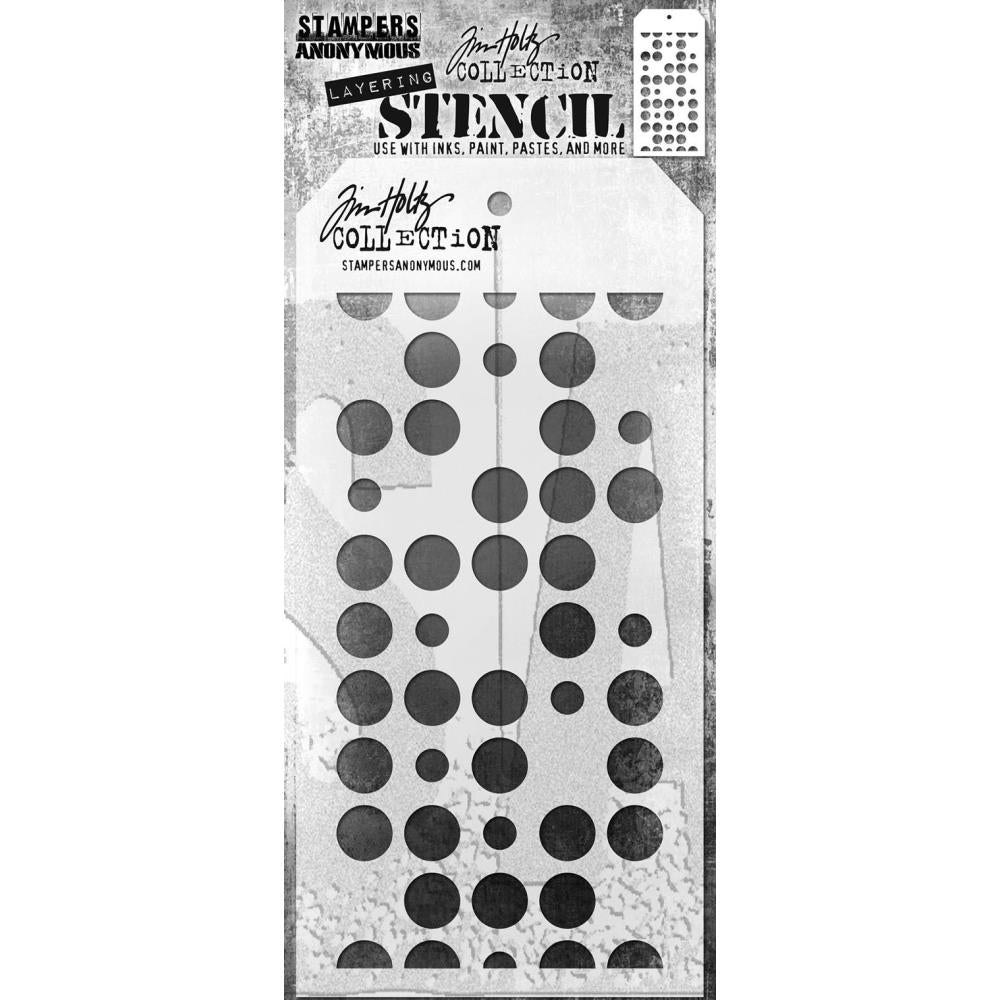 Tim Holtz -  Stencil - Spots