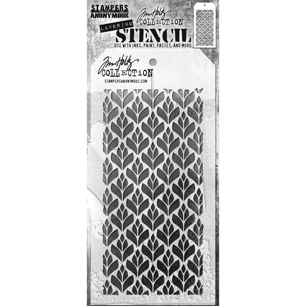 Tim Holtz -  Stencil - Deco floral