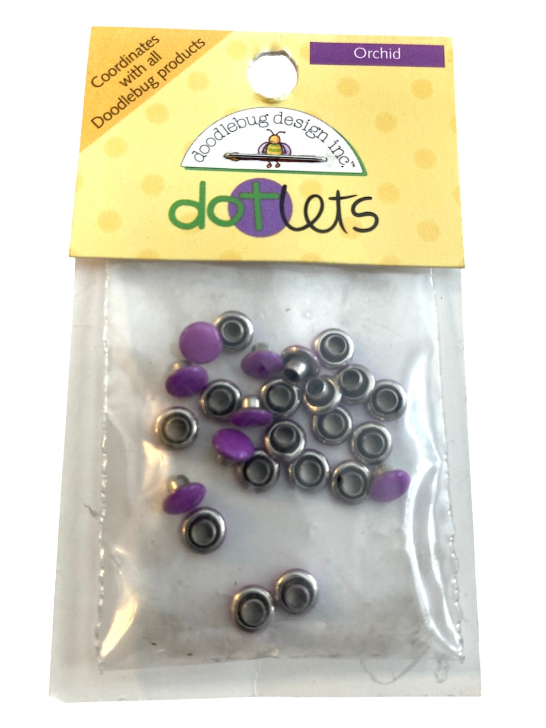 Doodlebug - Orchid - dotlets