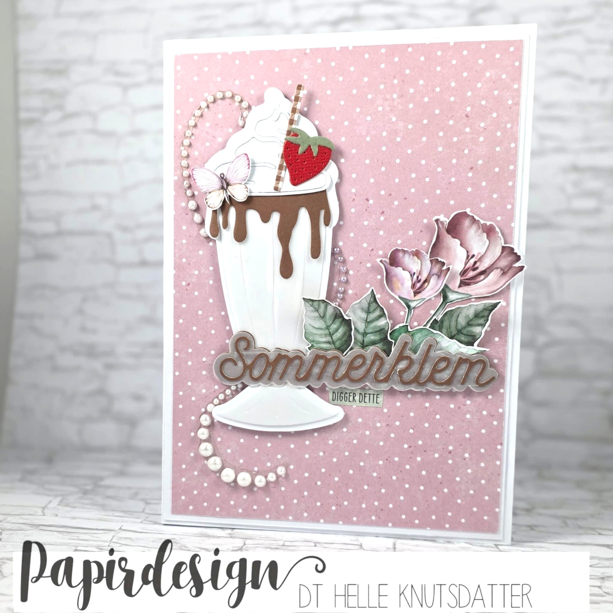 Papirdesign - Dies - Milkshake 2