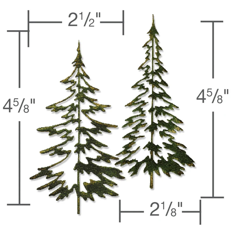 Sizzix - Tim Holtz Alterations - Thinlits - Woodlands