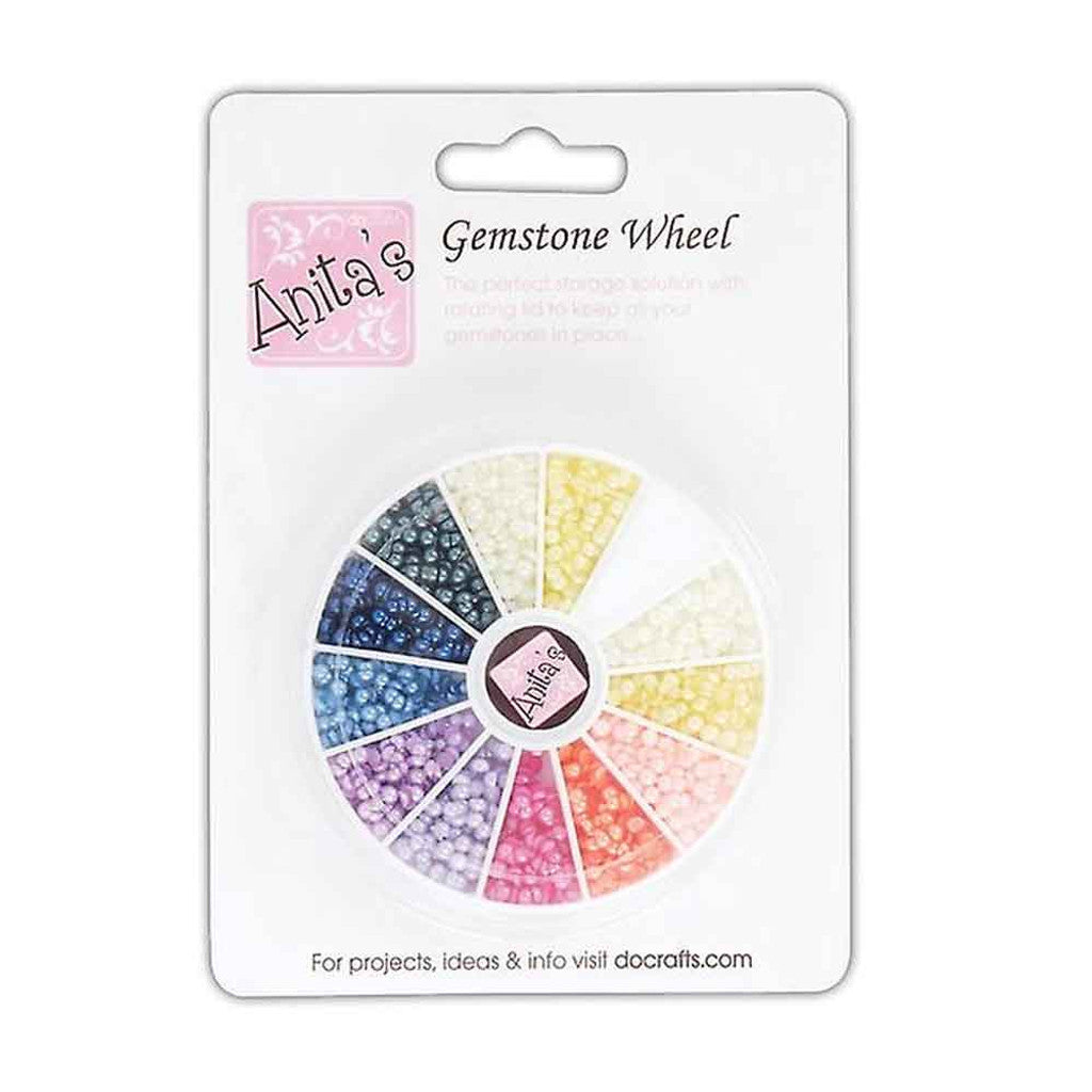 Anita's - Gemstone Wheel - Pearls 3mm