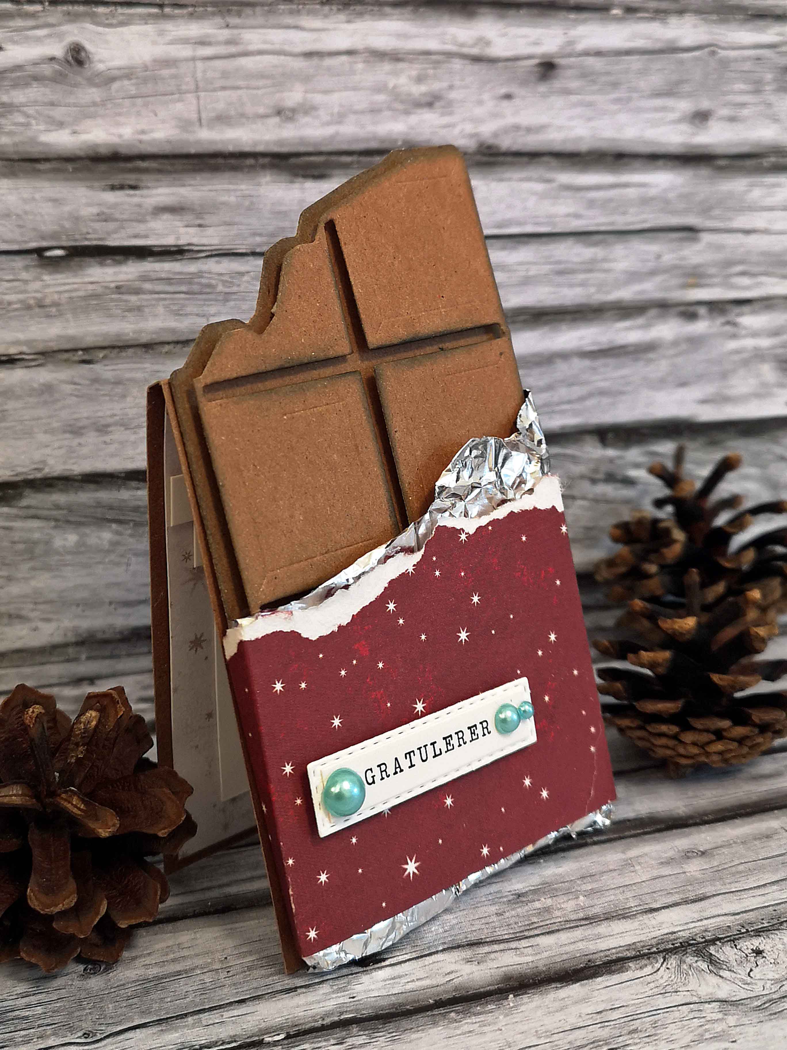 Papirdesign - Dies - Sjokoladeplate