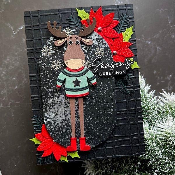 Spellbinders - Dies - The Dancin' Christmas Collection - Dancin' Moose Klondike