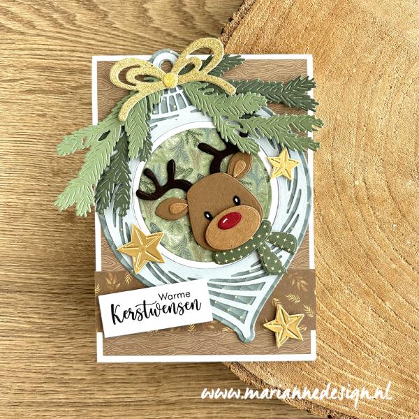 Marianne Design - Dies - LR0871 - Open Christmas bauble