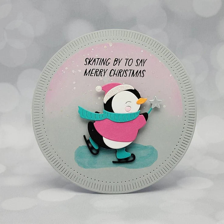 Spellbinders - Dies - The Dancin' Christmas Collection - Dancin' Penguin