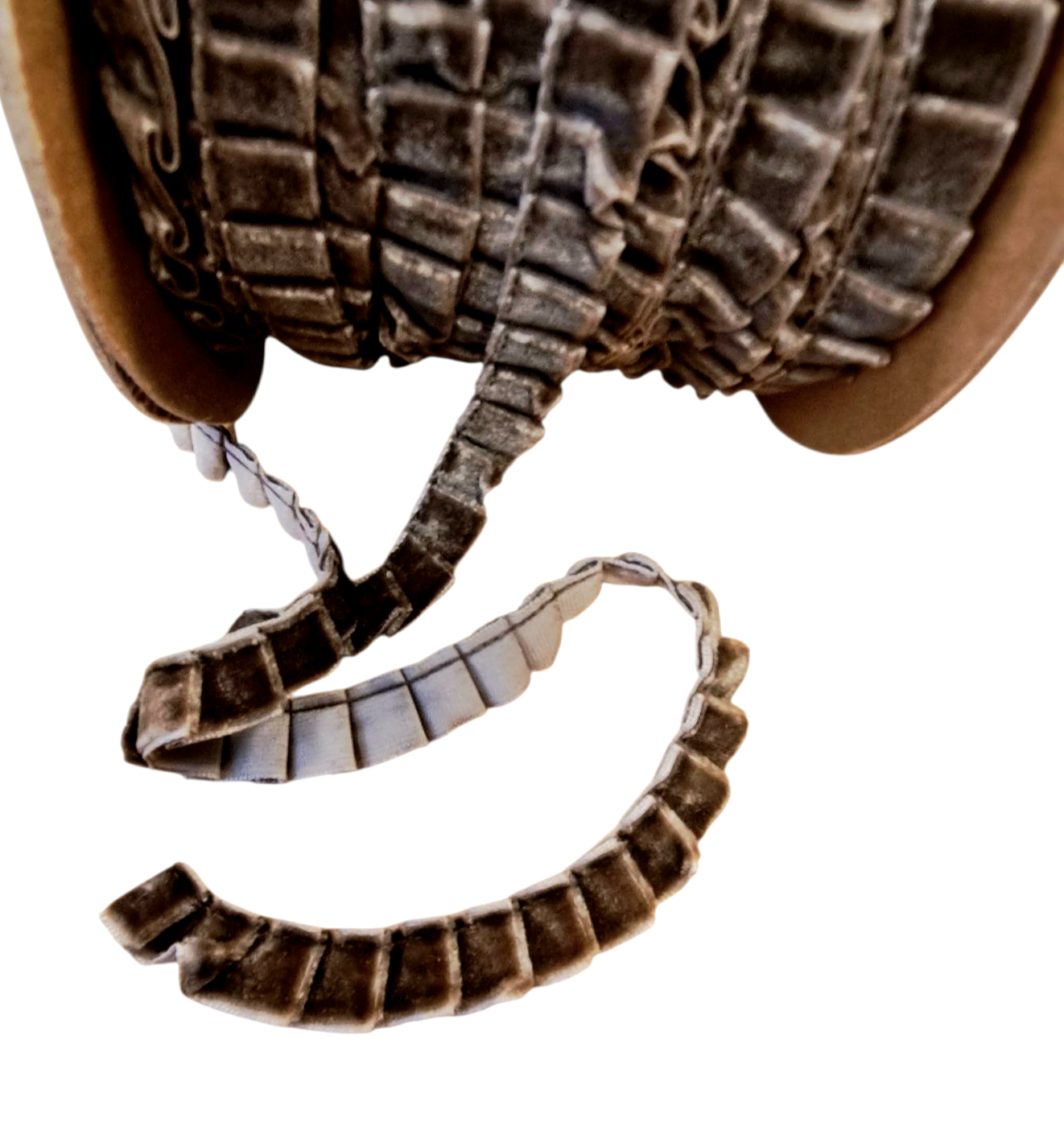 Making Memories - Pleated Velvet Brown (metervis)