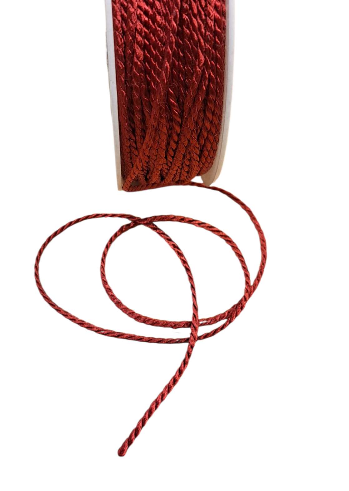 Edelweiss - Tvinnet tråd - Rød - metervis