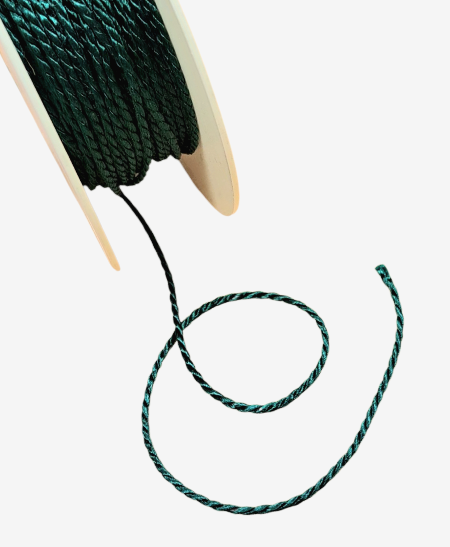 Edelweiss - Tvinnet tråd - Grønn - metervis