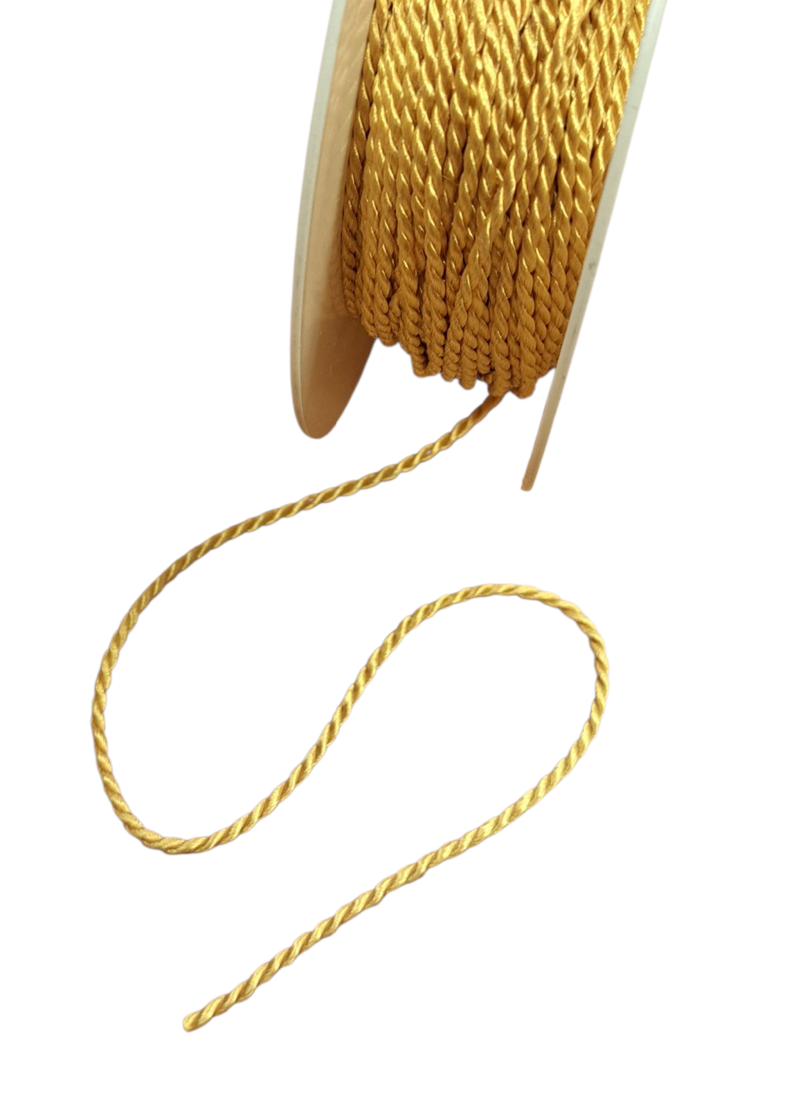 Edelweiss - Tvinnet tråd - Gul - metervis