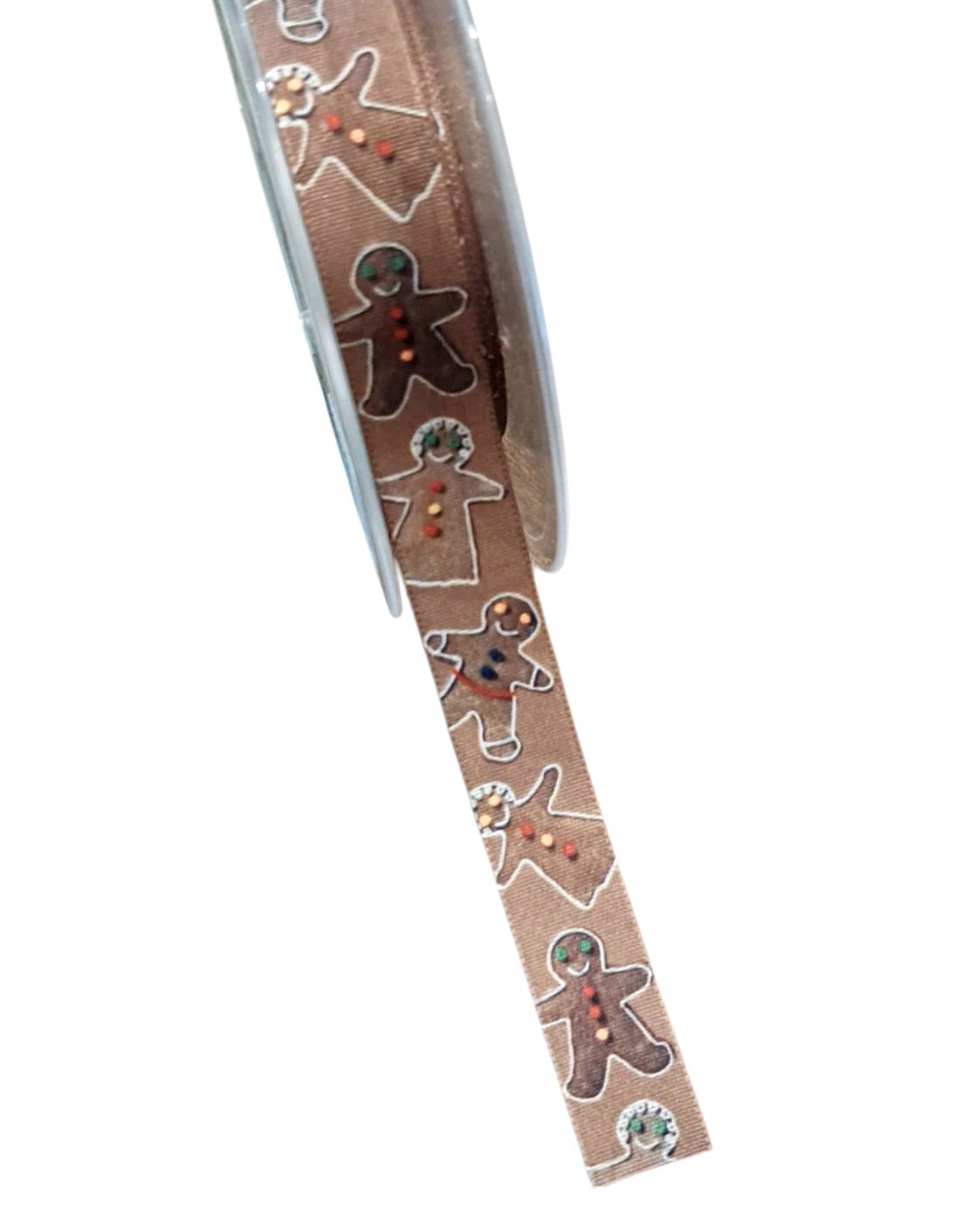 Edelweiss - Printed ribbon - Christmas Gingerbread Cookies (metervis)