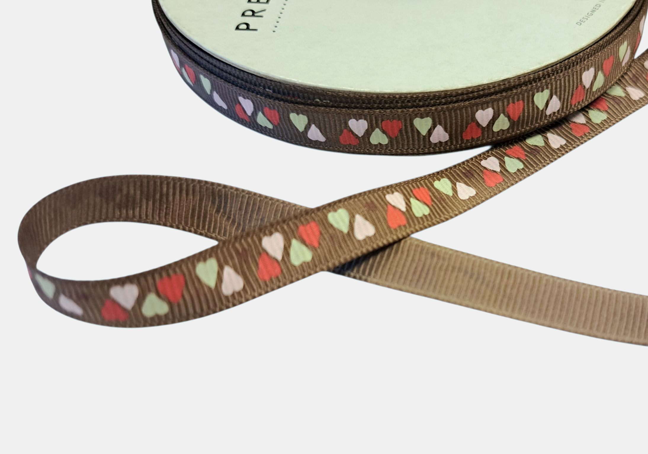 AM - Grossgrain Ribbon - Romance Je T'aime- (metervis)