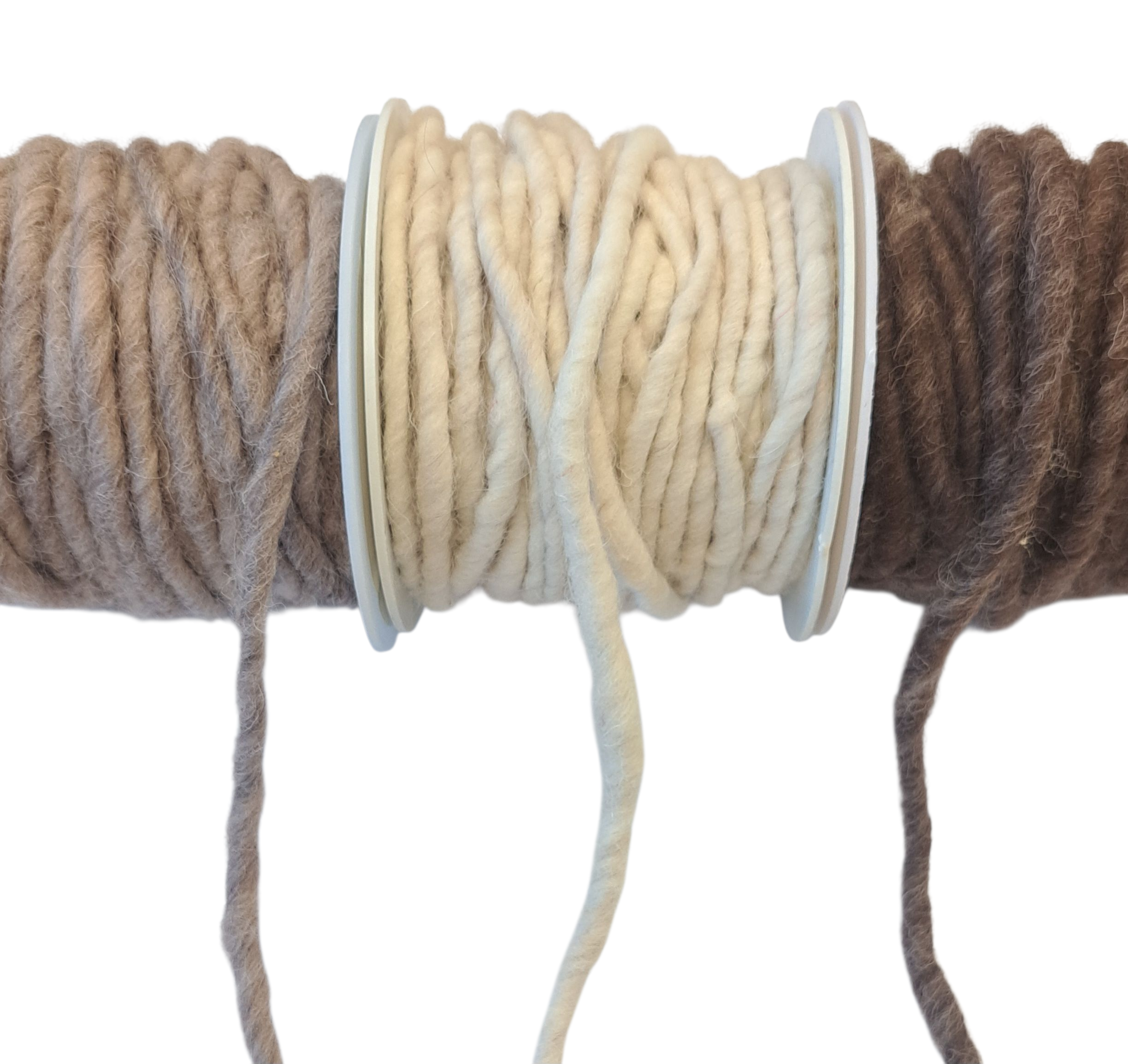 Edelweiss - Tykk tvinnet Ulltråd - Beige - metervis