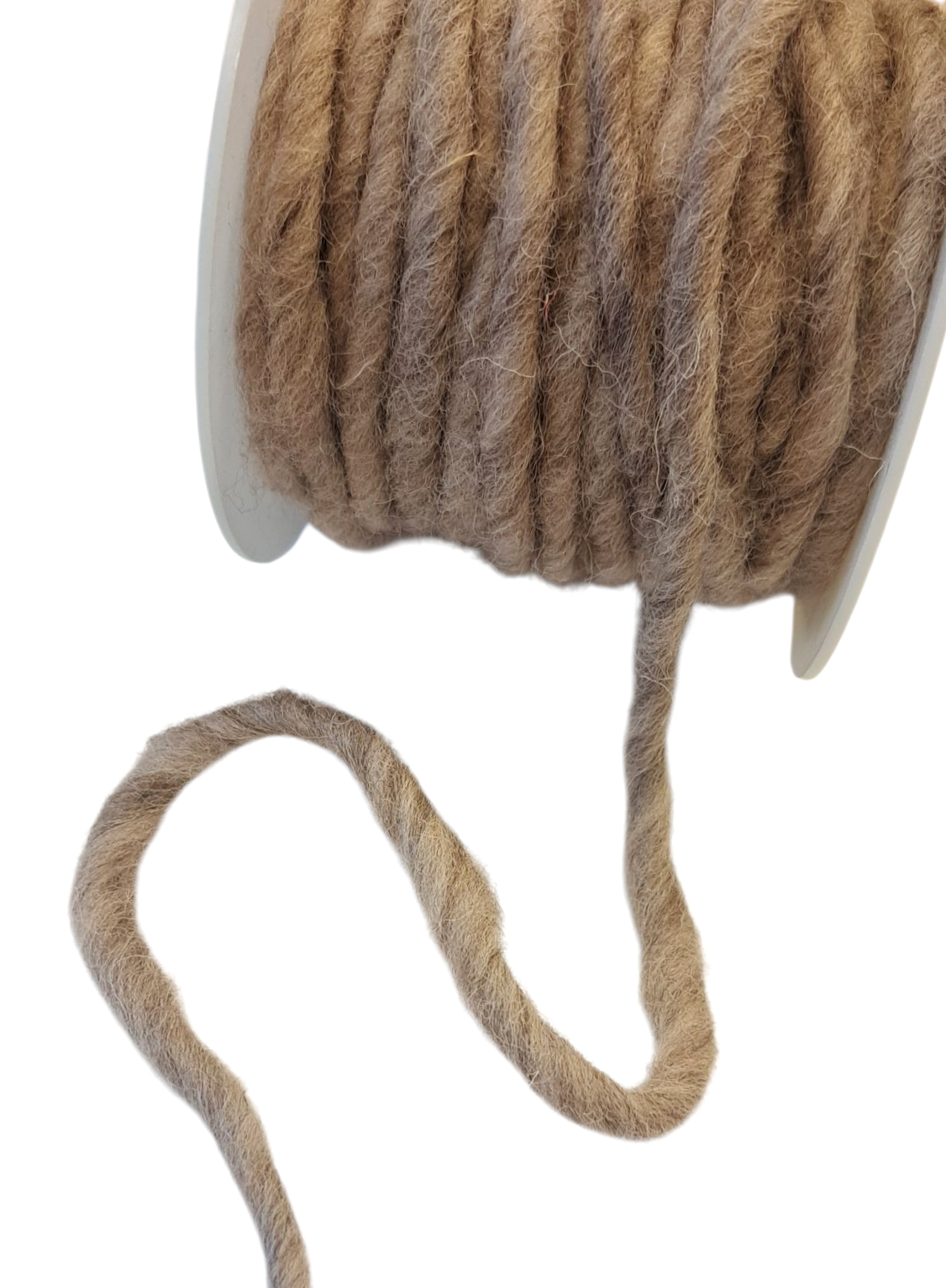 Edelweiss - Tykk tvinnet Ulltråd - Brun - metervis