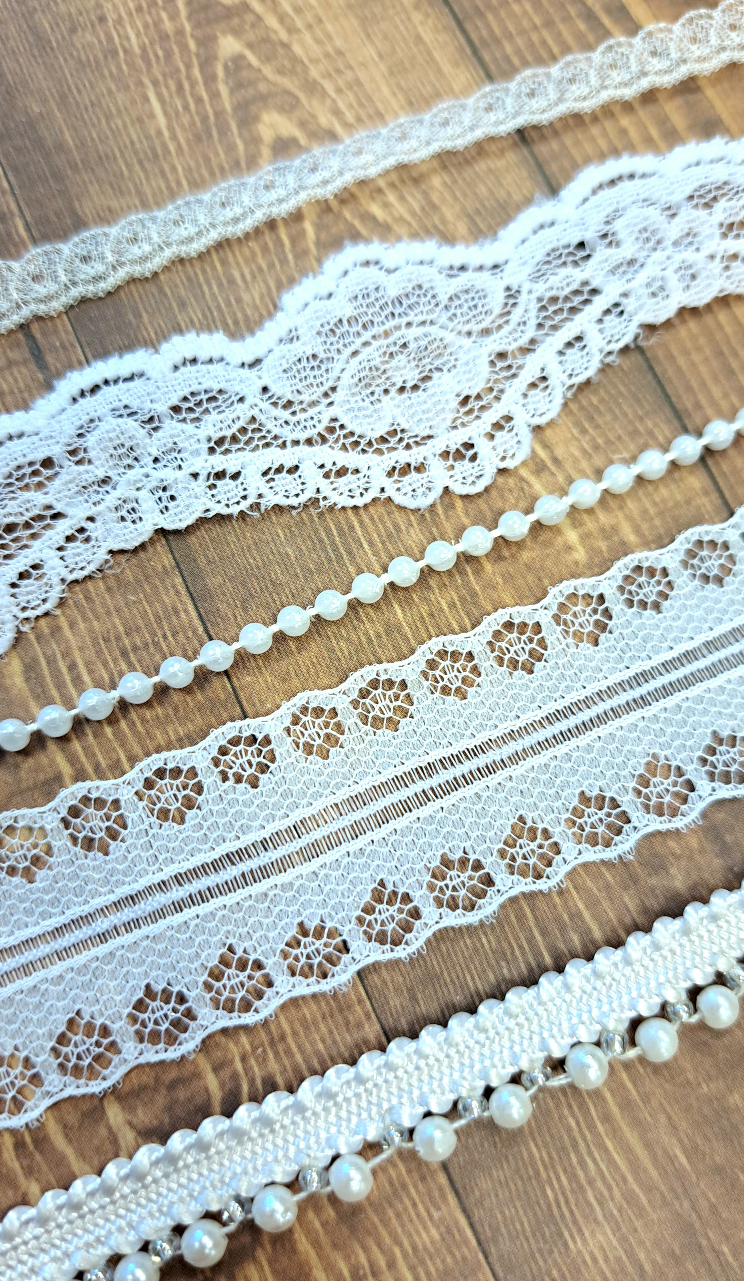 Båndpakke - Mix - Hvit