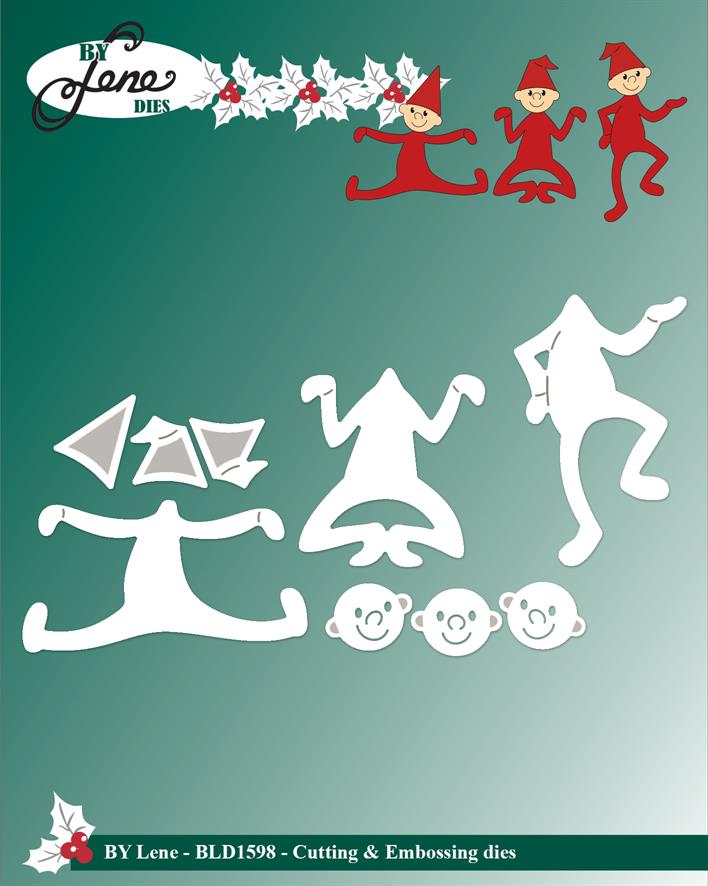 By Lene Design - Dies - Little Elves #1