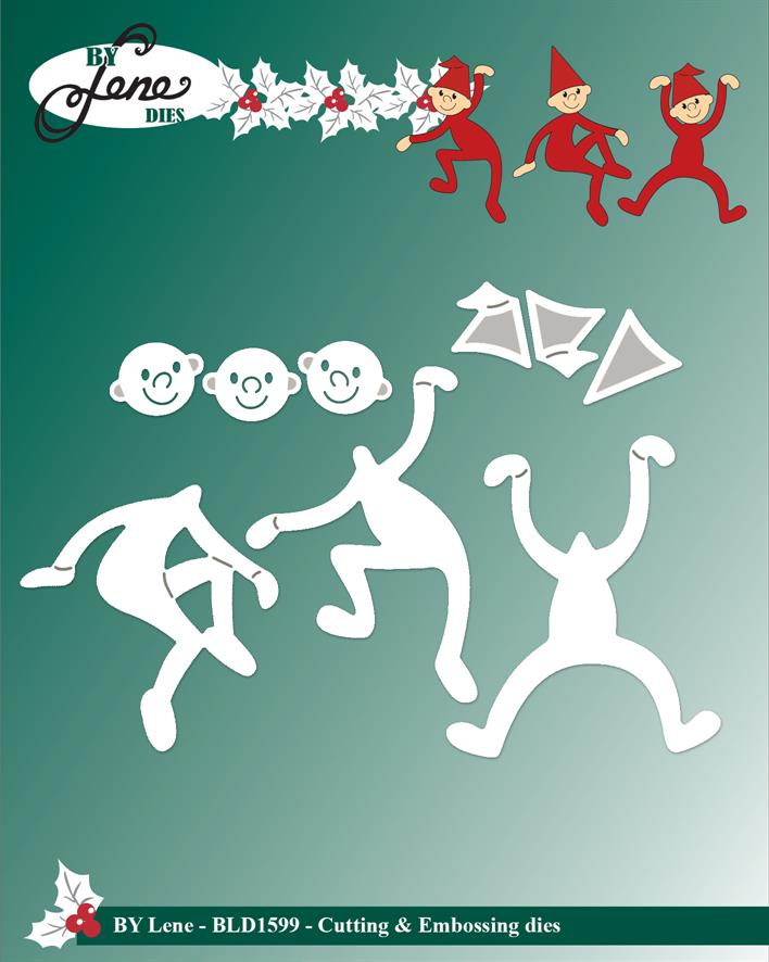 By Lene Design - Dies - Little Elves #2