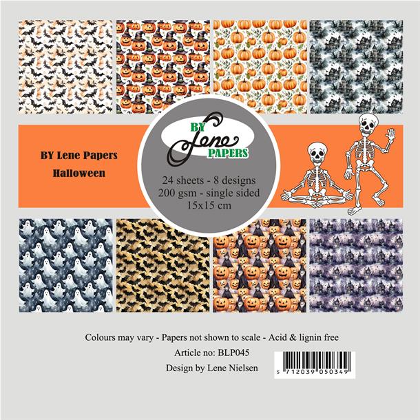 By Lene Design - Halloween - 6 x 6 " Paper Pad