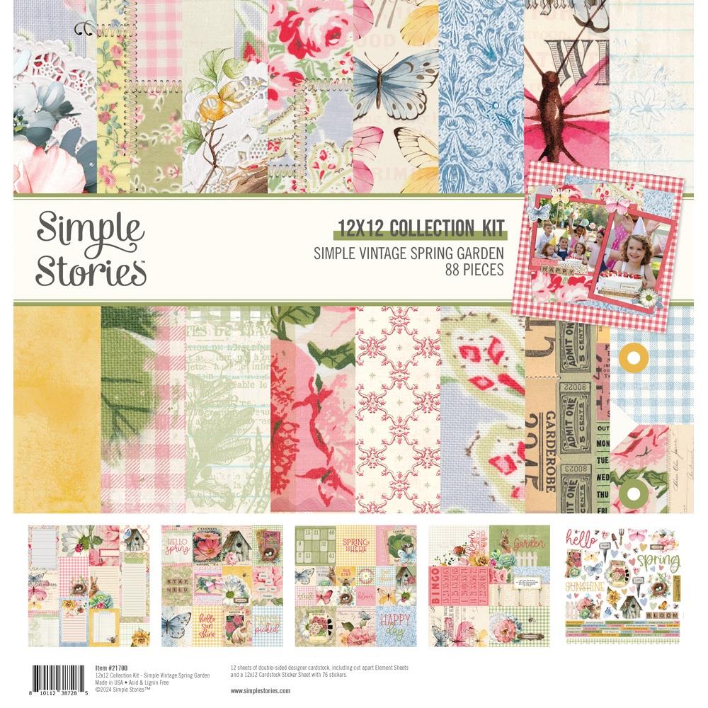 Simple Stories - Spring Garden - Collection Kit 12 x 12"