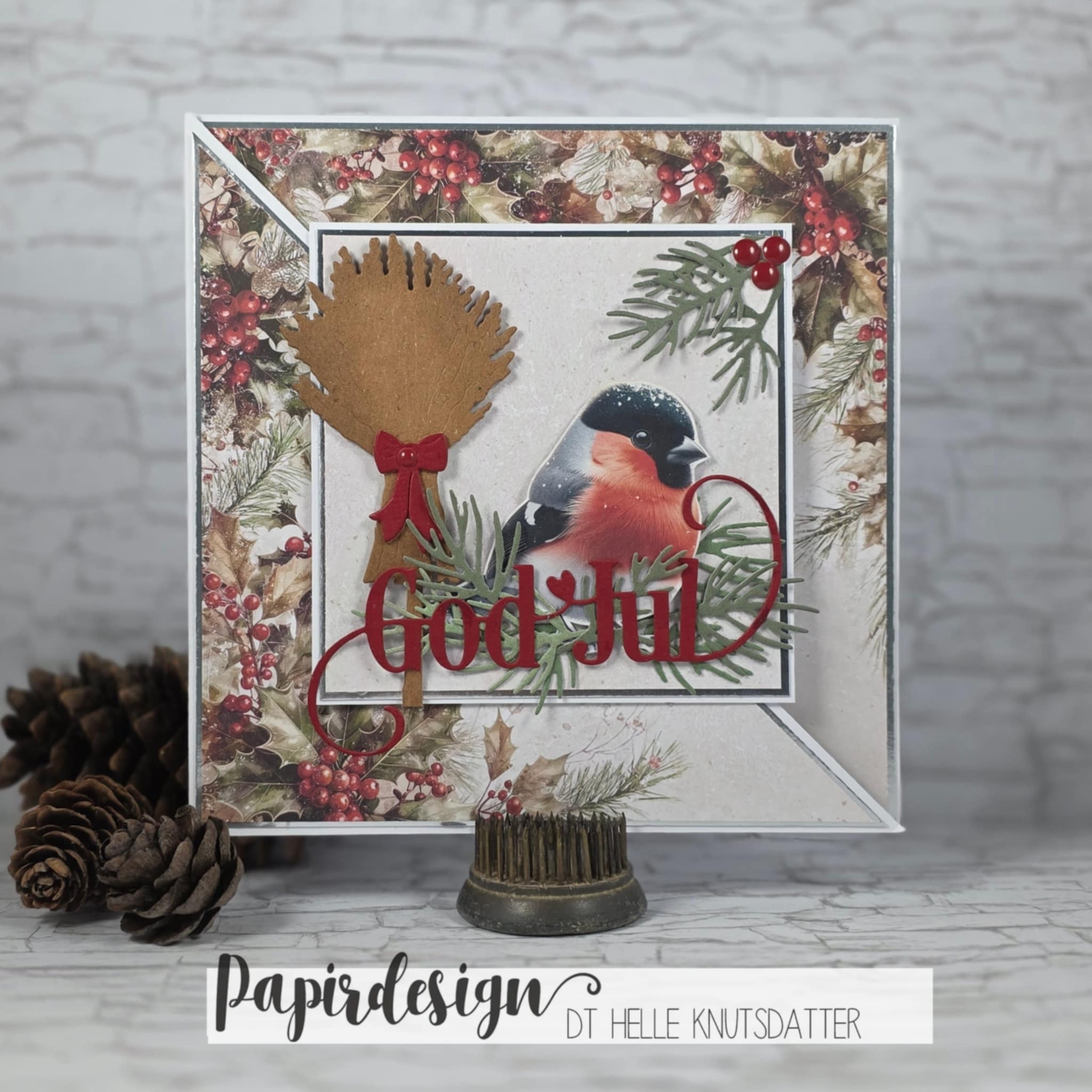 Papirdesign - Dies - Julenek