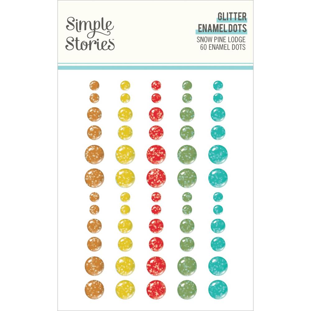 Simple Stories - Snow Pine Lodge - Enamel Dots
