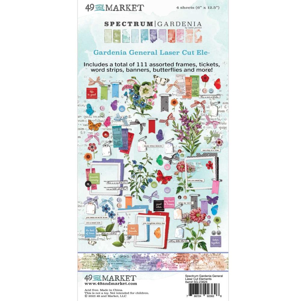 49 and Market - Spectrum Gardenia - General - Laser Cut Outs