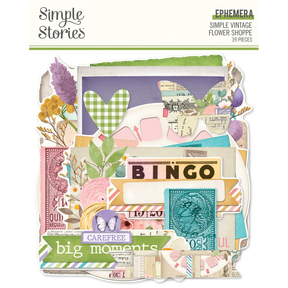 Simple Stories - Flower Shoppe - Ephemera