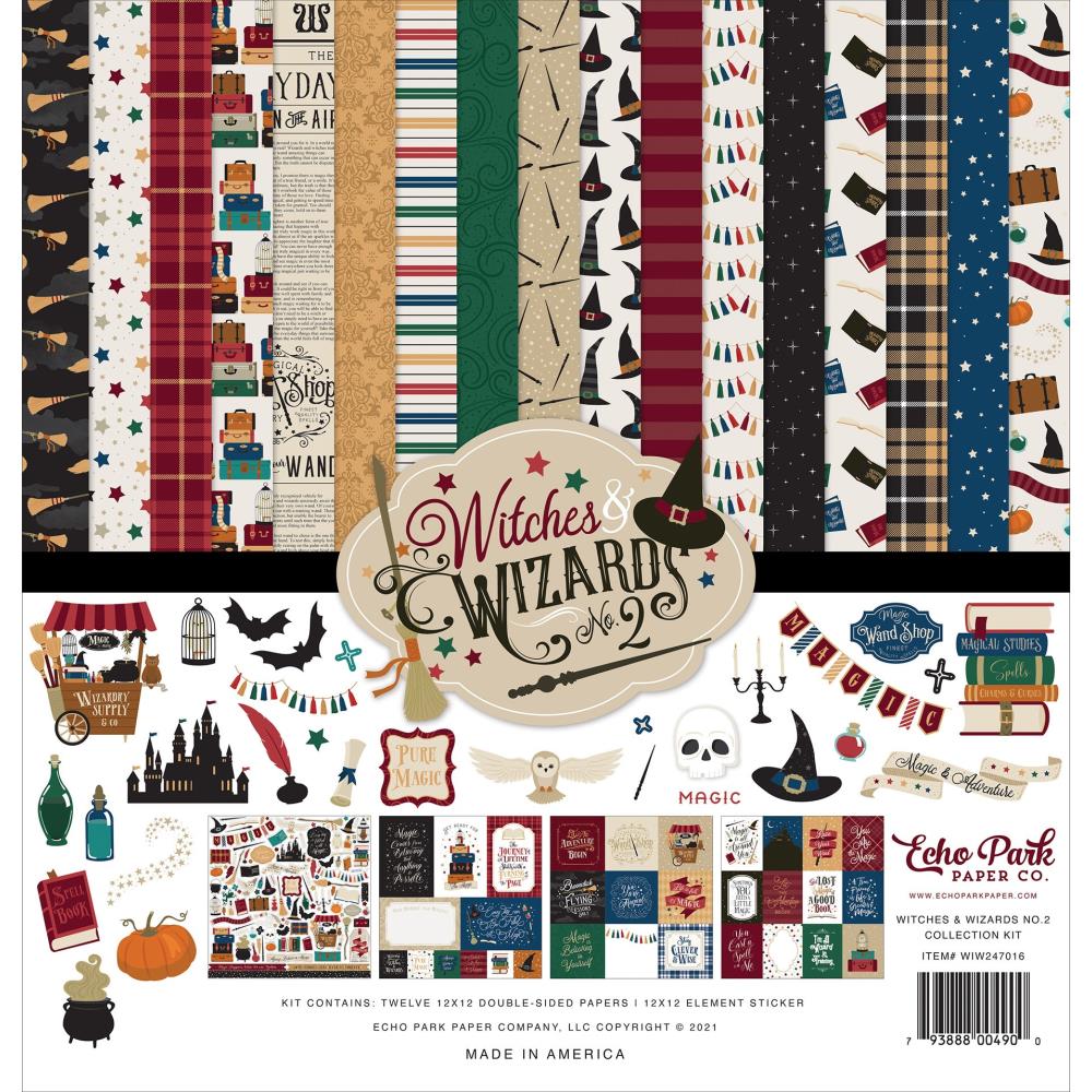 Echo Park - Witches & Wizards 2 - Collection Kit - 12 x 12"