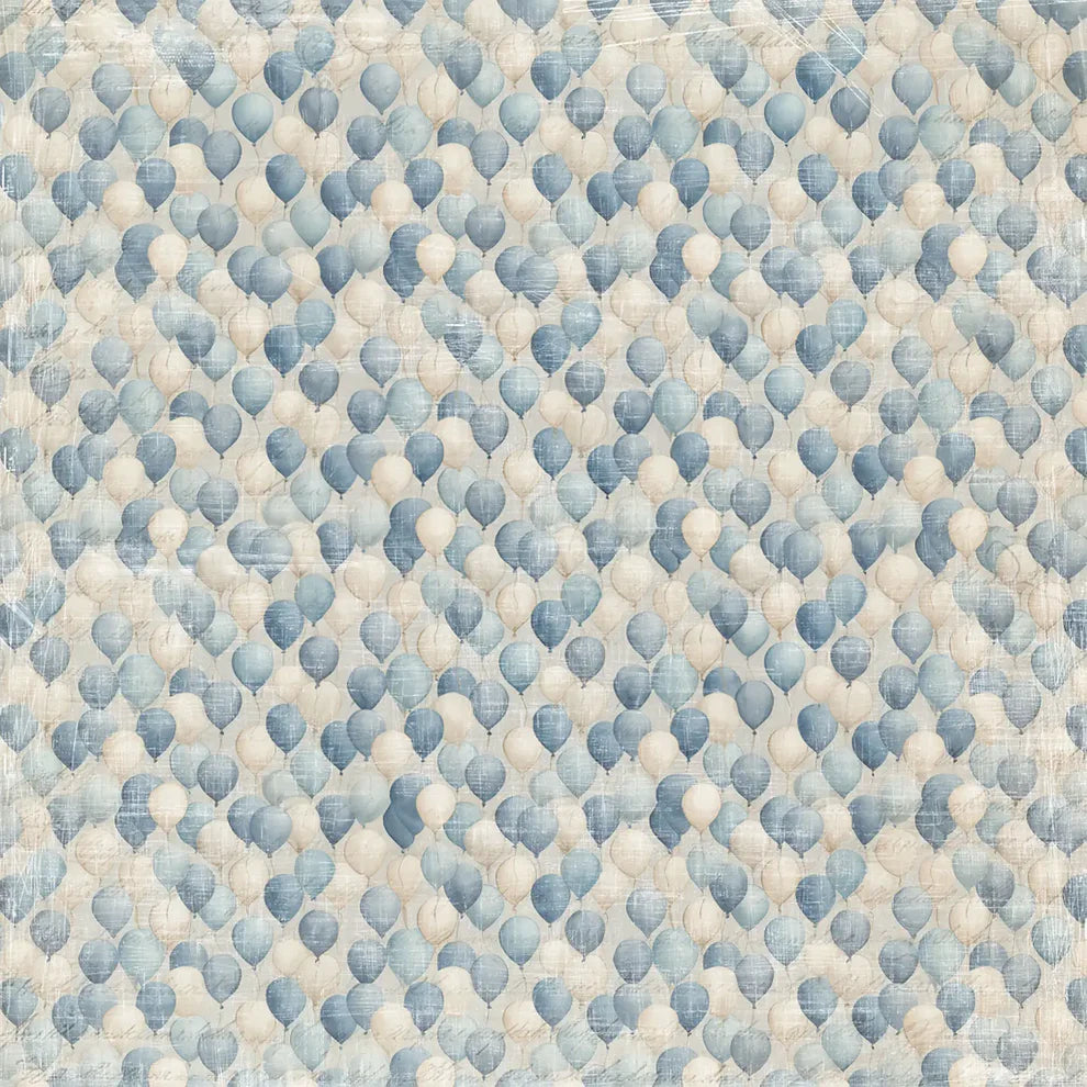 Reprint - Hip hip Hooray - Ballons - 12 x 12"