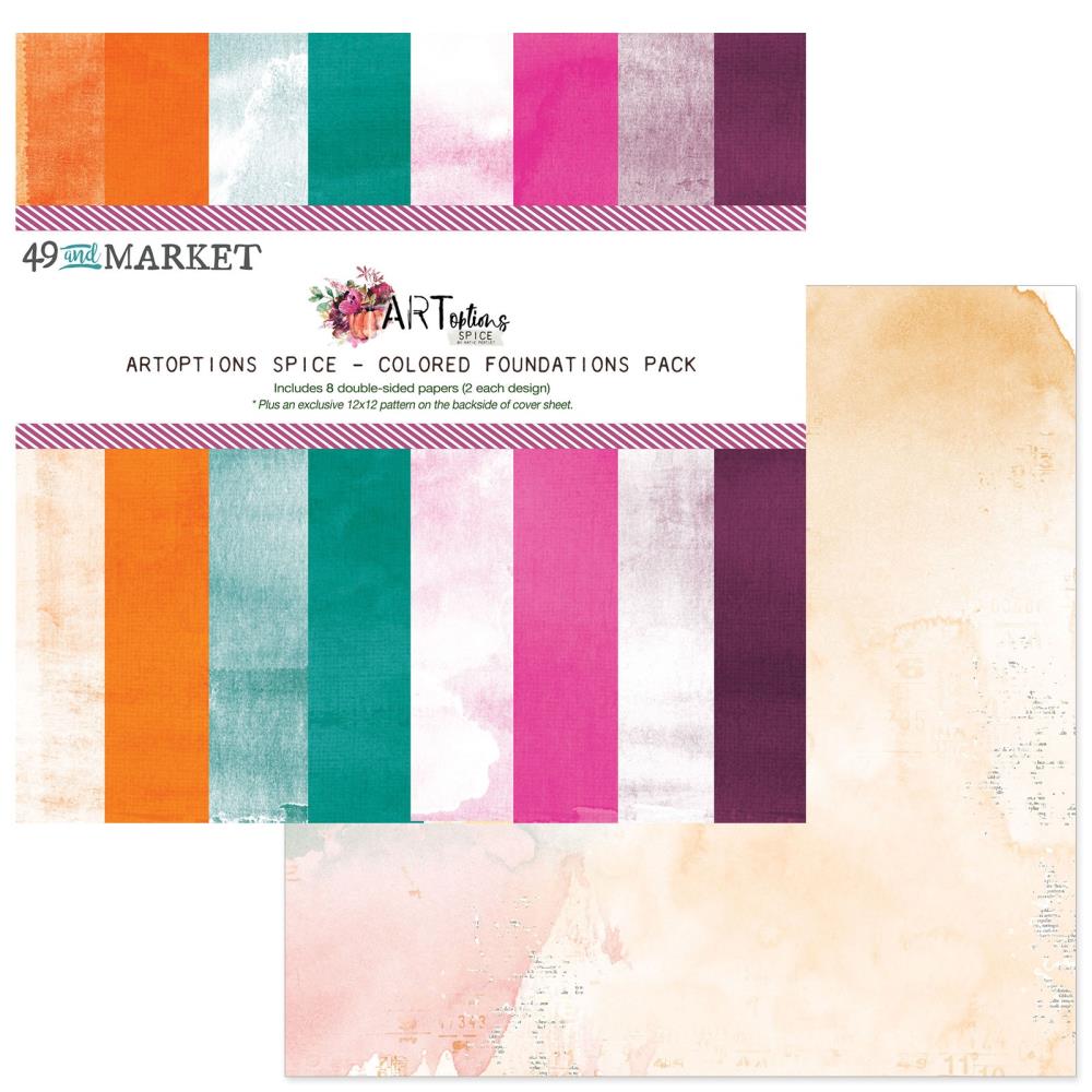 49 and Market - Artoptions Spice - Solids Collection Pack - 12 x 12"