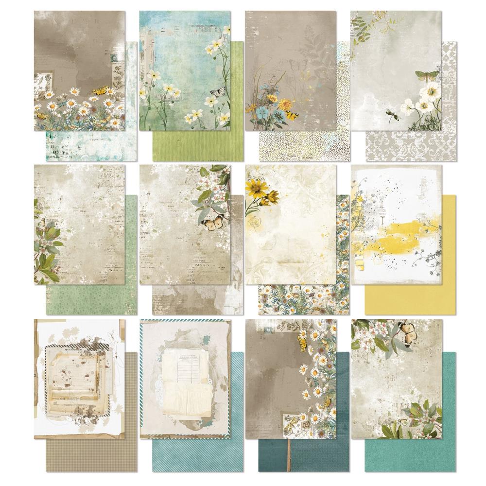 49 and Market -  Krafty Garden collection pack - 6" x 8"