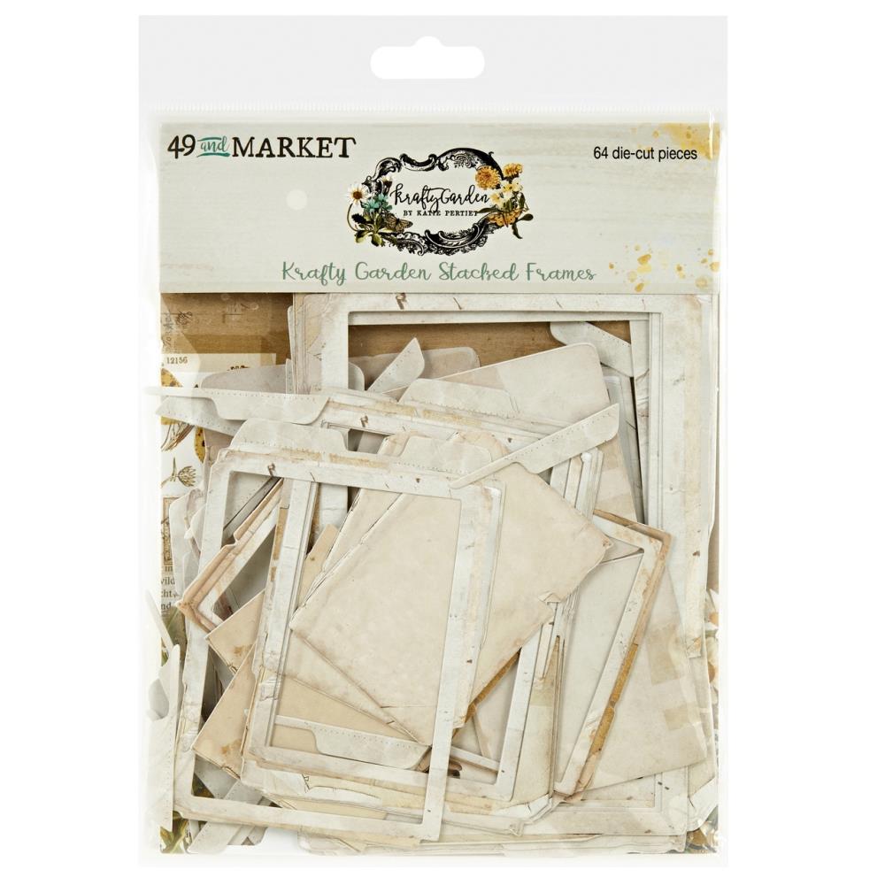 49 and Market - Krafty Garden - Chipboard - Stacked Frames