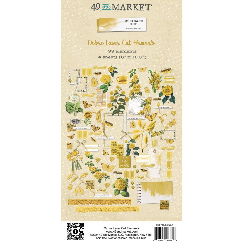 49 and Market - Ochre Collection - Elements Laser Cut Outs