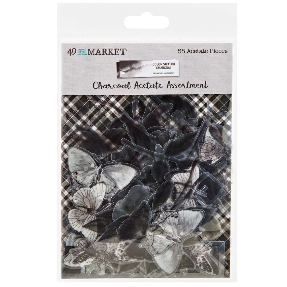 49 and Market - Color Swatch Charcoal - Acetate Assortment