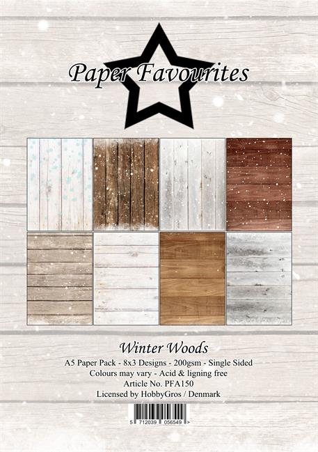 Paper Favourites - Winter Woods - Paper Pack A5